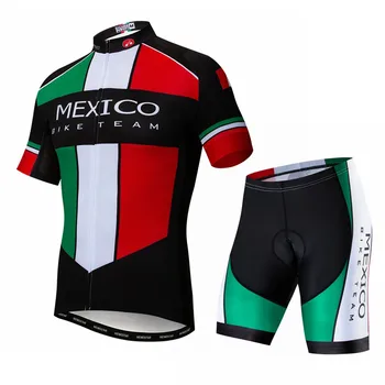 Weimostar Mexico Team Cykel Cykling Tøj 2021 Pro Cycling Jersey Sæt Mænd MTB Cykel Tøj uniforme ropa ciclismo hombre