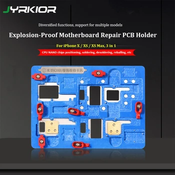 Jyrkior eksplosionssikker Køling Logic Board Reparation Platform Bundkort Reparation PCB til prøveholdere Til iPhone X / XS / XS Antal
