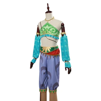 The Legend of Zelda Cosplay Kostume Pust af den Vilde Link Kostume Voksen Gerudo Fuld Sæt Tøj Halloween Carnival Cosplay