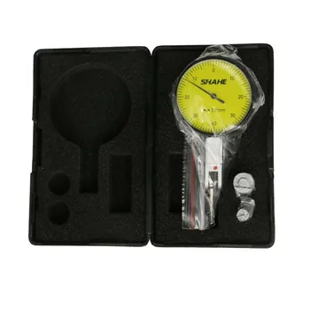 SHAHE høj kvalitet dial-test indikator 0,01 mm skive indikator dial-test indikator måler måleur 0-0.8 mm