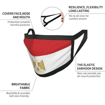 Egypten Custom Design Ansigt Maske Til Voksne Børn Anti Støv Egypten مِصر Flag مَصر Arabiske Republik Egypten, Afrika Nile, Cleopatra