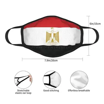 Egypten Custom Design Ansigt Maske Til Voksne Børn Anti Støv Egypten مِصر Flag مَصر Arabiske Republik Egypten, Afrika Nile, Cleopatra