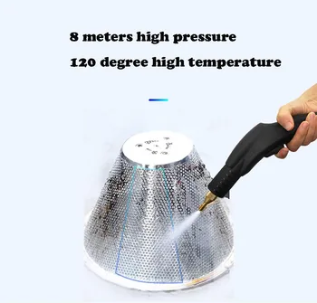 Steam højtryksrenser, husholdningsapparater, høj temperatur, husholdning, rengøring af værktøj og udstyr alt-i-én-D381