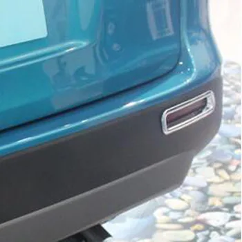 Chrome tågebaglygte for Suzuki Vitara 2016 2017 2018 Bageste Hale Tåge Lys Dække Trim Bil Styling Klistermærker Tilbehør
