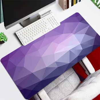 Store 400x900cm Colorsful Polygon Musemåtte XL Gummi Låse Edge Fashion Hastighed Gamer Gaming musemåtte Laptop Skrivebord Mat
