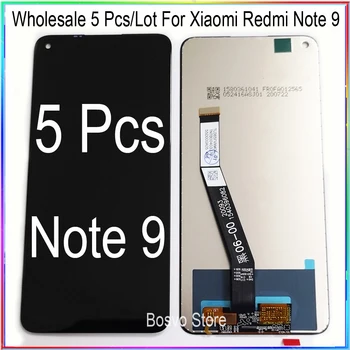 Engros 5 Pc ' er/Masse Til Xiaomi Redmi Note 9 LCD skærm med touch forsamling for Redmi Note9