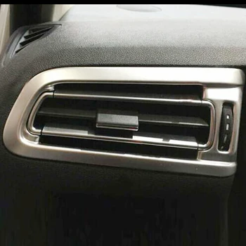 ABS Chrome Til Citroen C4 2016 Tilbehør til Bilen, fra forreste venstre og højre air outlet Dække Trim bil styling