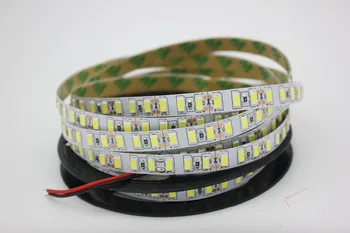 Super lyse 5m 5730 LED strip 120 led/m IP20 Ikke er vandtæt, 12V fleksible 600 LED-bånd,5630 LED bånd, hvid/varm hvid farve