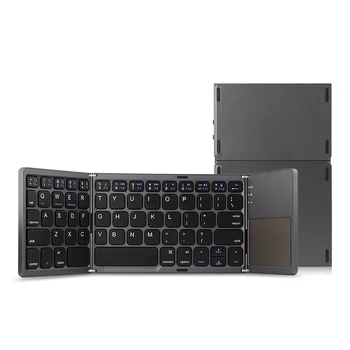 To gange folde trådløse Bluetooth-Tastatur Til Huawei MediaPad M6 8.4 10.8 M6 m5 pro 10 10.8