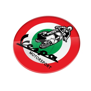 3D Motorcykel Decal Italien Flag-Sticker Tilfældet for Piaggio Vespa Sprint GTS GTV LX PX GS 50 125 150 250 300 300ie