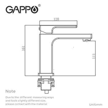 GAPPO Sort håndvask Håndvask Hane Chrome Slank Badeværelse Håndvask Vand blandingsbatteri med Varmt Koldt Vand Bassin Kran Tryk Badeværelse Tryk G1017-6