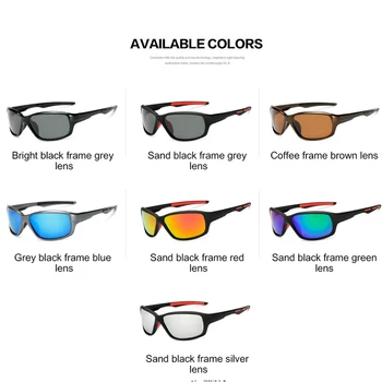 Helt Klassisk Polariserede Solbriller Mænd Kørsel Briller Belægning Sort Fiskeri Kørsel Brillerne Mandlige Sol Briller Gafas masculino