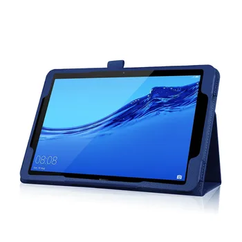 Beskyttelse Cover Smart Magnetisk Flip læderetui Stå Dækning For Huawei Mediapad T5 10tommer Tablet Tilfælde Dækker