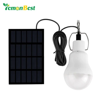 Lemon Solar-panel, LED pære, LED Solar Lampe Solar Power LED Lys Udendørs Sol Lampe Spotlight Have Lys