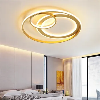 Moderne LED-Lysekroner Lysekrone lysarmaturer i Loftet til Stue, Soveværelse, Køkken Plafonnier Led-Jern+akryl Moderne