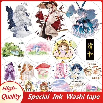 19 Mønstre Washi Tape Piger Planner Scrapbooking Piger Japansk Selvklæbende Dekoration DIY Masking Papir Klistermærker Dagbog Gave