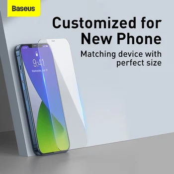 Baseus 2stk 0,3 mm Anti Kiggede Screen Protector Til iPhone 12 Fuld Dækning Glas Film Hærdet Glas Til iPhone 12 XR 11 Glas