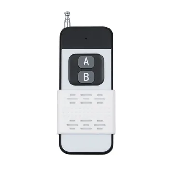 Nye Trådløse Fjernbetjening Sender til Smart Remote Switch 1/2/3/4 Skub Dæksel Lang Række Store Knap Fjernbetjening EV1527/2262