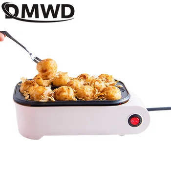 DMWD Blæksprutte Bold Kaffefaciliteter Elektriske Taiyaki Maskine Pølser, Hotdog Æg, Omelet Grill Japansk Fisk-Form Kage Ovn bradepande EU