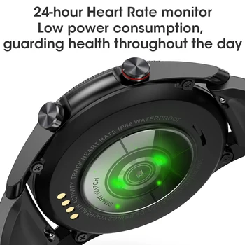 L19 EKG-PPG Smart Ur Mænd Sports puls Bluetooth Smartwatch Vandtæt IP68 Blodtryk Ilt Læder Kvinder Ur