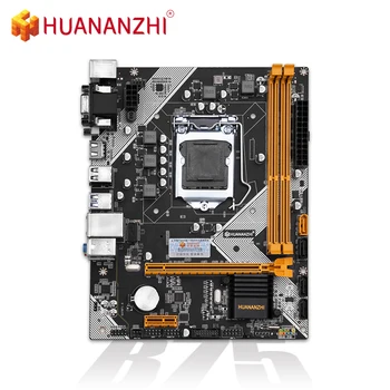 HUANANZHI B75 Bundkort M-ATX For Intel LGA 1155 i3 i5-i7 E3 DDR3 1333/1600MHz 16GB SATA3.0 USB3.0 PCI-E VGA-HDMI-SPIL