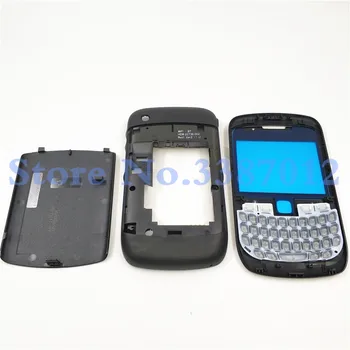 God Bageste Fuld Boliger Cover Case Til Blackberry Curve 8520 Forreste Midterste Ramme Plade Batteri Back Cover Tastatur +Tracking