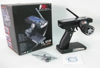 Flysky fs gt3b FS-GT3B 2,4 Ghz 3ch 2.4 RC System Pistol fjernbetjening sender og modtager For RC Bil Båd