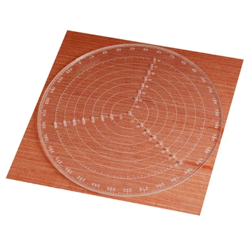 200mm 300mm Mærkning Center Finder Værktøj til Træbearbejdning Kompas For Træ Drejere Skåle Drejebænk Klar Akryl Tegning af Cirkler Diameter