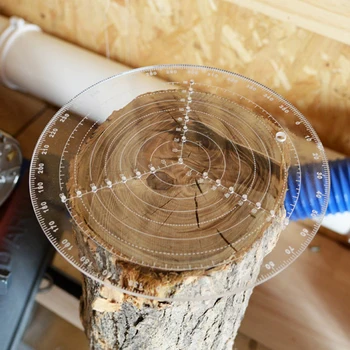 200mm 300mm Mærkning Center Finder Værktøj til Træbearbejdning Kompas For Træ Drejere Skåle Drejebænk Klar Akryl Tegning af Cirkler Diameter