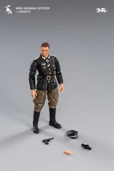 【PÅ LAGER】Action Figur Toy JoyToy Kilde WWII Wehrmacht Forår & Efterår Camouflage og den tyske SS-officer Skala 1/18 Figur
