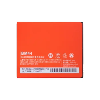 New Høj Kvalitet Batteri BM44 For Xiaomi 2A Redmi 1 1S 2 Mobiltelefon Batterie 2200mAh Genopladelig Akkumulator På lager