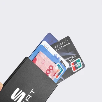 Seat ibiza 6l ateca altea, leon mk2 leon fr mk1 Smart Wallet Tynd ID-Kort RFID Tilfælde Automatisk Metal Bank Kreditkort Sag