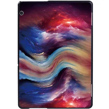 Tablet etui til Huawei MediaPad T3 10 9.6 Inch/T5 10 10.1 Tommer/T3 8.0 Space Serien Hard Shell Tablet Tilfælde + Stylus