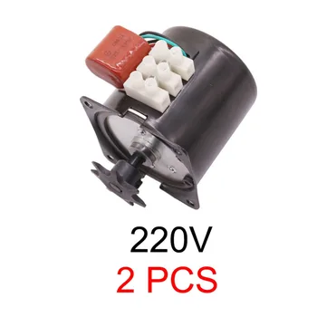2 Stk Inkubator Automatisk Æg Dreje Motor 220V ELLER 110V Gear Opbremsning Kontrolleres Permanent Magnet Synkron Motor
