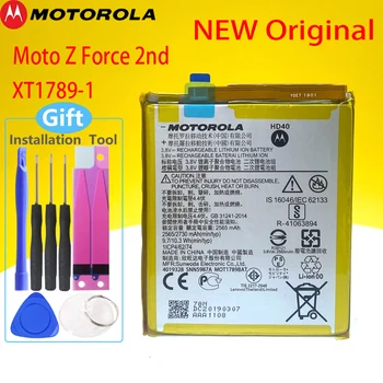 Original HD40 Batteri For Motorola Moto Z Kraft 2nd gen Moto Z2 Kraft XT1789-1 Telefonen Nye SNN5987A batteri 3600mAh