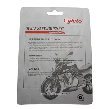Cyleto Motorcykel Forreste Bremseklodser for HONDA FJS400 06-09 FJS600 FJS 600 Silver wing 2001-2009 GL 1800 GL1800 Goldwing 2001-2013