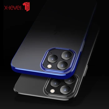 For iPhone-12 Pro Tilfælde krystalklart Ultra Slanke og Bløde Tilbage Tilfældet For iPhone12 mini Til 12 Pro Max antal 6.7 X-niveau Kofanger Sag