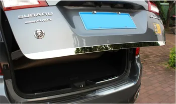 Tilbehør ! For Subaru Outback - 2017 2018 Rustfrit Stål Baglågen Protector Bageste Dør, Bagagerum Dække Trim Bil Styling