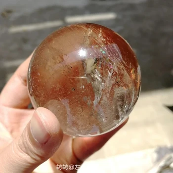 Omkring 5,5 cm dejlig Naturlig smoky quartz Krystal smykkesten sfære, reiki healing, chakra quartz krystal kugle dekoration Julegave