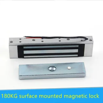 Enkelt Dør 12V Elektrisk Magnetiske Elektromagnetisk Lås 180KG (350LB) holdekraft for Adgang Forsinkelse/Dør Styre Magnetisk Lås