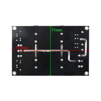 Ghxamp 50A Forstærker Ensretter Filter Dual Power Supply Board For LM3886 / TDA7293 effektforstærker yrelsen 10000uF 50V 1PC