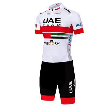 2021 de france-mester cykling skinsuit mænd cykel buksedragt UAE triathlon passer til hurtig tør åndbar roupas de ciclismo