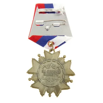 Rusland ridderskab medalje /badge /broche,Lucky souvenirs.Zink legering Metal Pins Medalje,