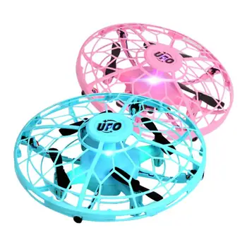 Mini Helikopter UFO RC Legetøj Drone Infraed Hånd Sensing Fly Elektronisk Model Quadcopter Flayaball Drohne Legetøj For Børn