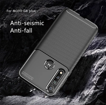 For Motorola Moto G8-Plus Tilfælde Fundas TPU Gummi Blød Beskyttende Telefon Tilfældet For Moto G8-Plus Dækning For Motorola G8-Plus-Sagen