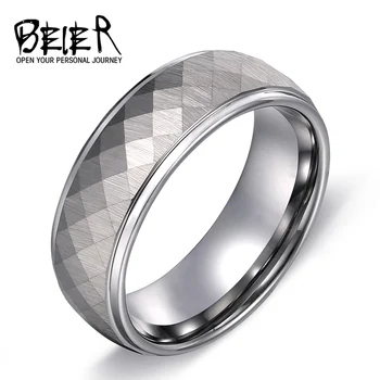 BEIER Ny Royal Mænds Mode Wolfram Ring Høj Kvalitet Bryllup Smykker til manden kvinder bryllupsgave BR-W042
