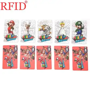 10stk Høj Kvalitet PVC Tag Udskrivning af Kort, Super Mario Odyssey Spil Samling-Kort NFC Spil Kort Prined Mærkat NS Skifte Wiiu