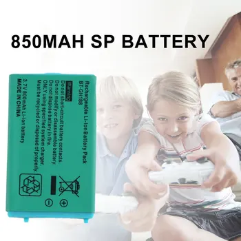 3,7 V 850 mAh Genopladeligt Batteri til Nintend til Game Boy Advance SP-Systemer med Skruemaskine, lithium batteri