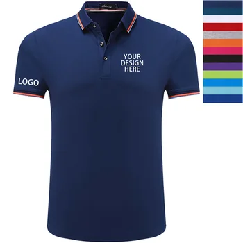 Brugerdefineret Polo Shirt med Virksomhedens Eget Logo ved Broderi/Digital/ silketryk DIY Logo Service company/hotel/Personale uniformer