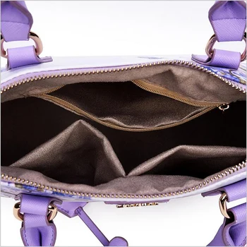 Trykt Luksus læder shell pakke 2017 nye kvinder håndtaske Kendte mærker designer skulder Messenger taske